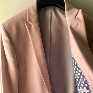 ASOS Design wedding skinny suit jacket Blush Pink